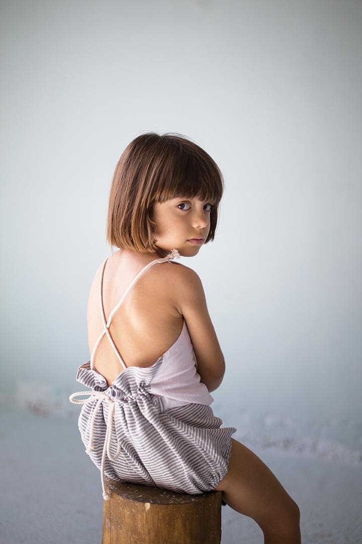 Mod.3.3 Reversible white bather-style romper suit | SS018-Mod.3.3